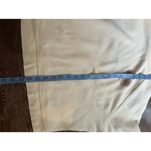 Scout Coffee Comapany California crop fleece sweatshirt size XL yellow SCCD logo - Picture 6 of 6